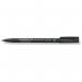 STAEDTLER Lumocolour 317 Permanent Black Pack of 10 317-9