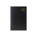 The Tallon A5 diaries A5 2026 day a page diary features a sleek black cover and pages split for Saturday and Sunday, making it easy to keep track of all your weekly plans and appointments. The compact size is ideal for on-the-go organization.