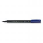 STAEDTLER Lumocolour Pen Permanent Fine Blue Pack of 10 318-3