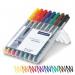 STAEDTLER Lumocolour OHP Pen Permanent 318 Assorted Pack of 8 318-WP8