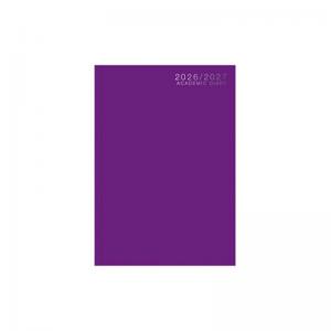 CTS Academic Diary A5 WTV Casebound 26-27 Purple 3195P