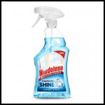 This photo features a bottle of Windolene Window Cleaning Windolene 4 Action Trigger, with a capacity of 750ml. The bottle is labeled with the product name and brand, and has a trigger spray for easy application.