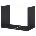 Durable Bookends Large Set of 2 Black 324401