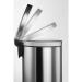 Durable Pedal Bin Stainless Steel 5L 340023