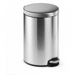 Durable Pedal Bin Stainless Steel 12L 340123