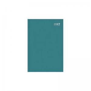 CTS A4 2027 Week to View Diary Bright Teal Casebound 3485T