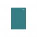 This image shows a set of bright teal Tallon A4 diaries for the year 2026. The diaries have a week-to-view layout and are casebound, meaning they have a sturdy cover. The vibrant color and professional design make them perfect for staying organized and on schedule.