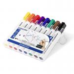 STAEDTLER Lumocolour 351 Drywipe Assorted Pack of 8 351 WP8
