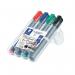 STAEDTLER Flipchart Marker Assorted Pack of 4 356 WP4