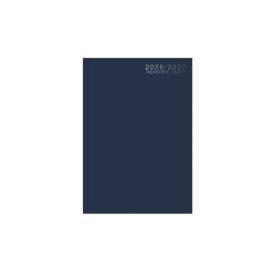 CTS Academic Diary A4 WTV Casebound 26-27 Blue 3887B