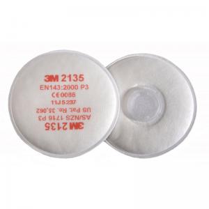 3M P3 Filter Pairs Bayonet Fitting System White 2135 Pack of 20 3M2135
