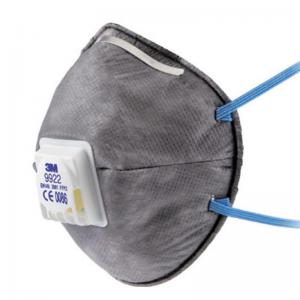3M 9922 FFP2V Face Mask Pack of 10 3M9922