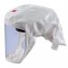 The photograph features 3M Masks and Respirators, specifically the 3M S133S Versaflo Headtop in size small/medium (3MS133S). The sleek design and quality construction of the headtop is highlighted, along with the prominent 3M branding. The product appears suitable for industrial or medical use.