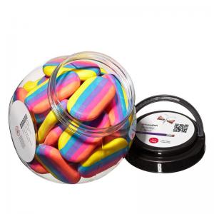 Swordfish Snopake Stripey Eraser Tub- 1 Tub of 24 40336