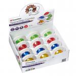 SpaceShip Combo Sharpener & Eraser CDU- 1 CDU of 12 40341
