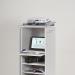 ROCADA VISUALLINE Multifunctional Office Caddy with Shelves - Grey 4036