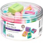 Duo Block Pencil Sharpener Tub- 1 Box of 24 40385