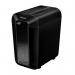 The Fellowes Small Office Shredder Powershred LX65 230V UK 4400601 features a sleek design with a durable crosscut mechanism. It can shred paper, credit cards and staples with ease, making it an efficient choice for any small office.