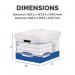 Fellowes Basic Heavy Duty Box (FSC) Pack of 10 333x285x380mm 4461701