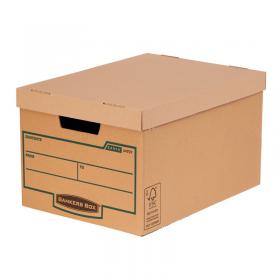Bankers Box Earth Large Storage Box (FSC) Pack of 10 325X260X445mm 4470701