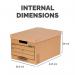 Earth Large Storage Box (FSC) Pack of 10 325X260X445mm 4470701