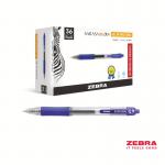 Zebra SARASA Gel Retractable Rollerball 0.7mm Pen Blue Ink - Pack of 12 46120