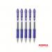 Zebra SARASA Gel Retractable Rollerball 0.7mm Pen Blue Ink Pack 36 46236