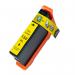 The photograph of AC ink cartridges shows a pack of high yield yellow ink specifically designed for Lexmark 150XL printers. The cartridges are labeled with the product name and have a shiny, professional appearance.