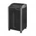 A powerful Fellowes Large Office Shredder in a sleek design, featuring a cross cut function for efficient and secure shredding. This 230V EUUK model boasts a capacity of 425ci, making it perfect for heavy-duty shredding needs. Keep your office organized and protected with the Fellowes Powershred 425ci Shredder.