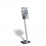 Durable CRYSTAL SIGN Floor Stand A3 481923