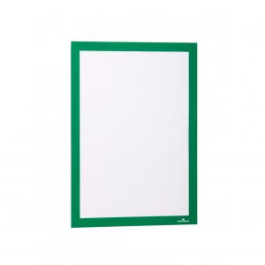Durable DURAFRAME Adhesive A4 Green 487205