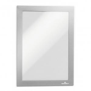 Durable DURAFRAME Magnetic A5 Silver 494723