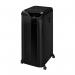 This image shows a Fellowes Medium Office Shredder, specifically the Automax 350c Auto Feed model. The shredder is cross cut for added security and is designed for use with 230V power in the EU and UK.