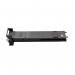 The image features a black AC ink cartridge with the label Konica Minolta TN318BK and A0DK153 Toner 50110020 written on it. The cartridge is remanufactured and has a sleek and professional look.