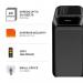 Powershred LX221 Black Shredder (Micro Cut) 230V EUUK 5050401