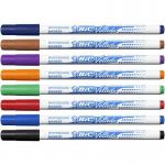 BIC Vellega Whiteboard Marker Assorted Colours Pack of 8 505458