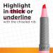 BIC Tank Highlighters Pastel Assorted Pack of 4 517953