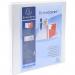 Exacompta Kreacover 16mm Ring Binder 4 Rings A4+ White - Pack of 10 51940E