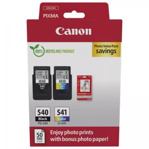 Canon PG-540LCL-541XL Original Multipack Ink Cartridges & Photo