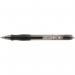 BIC Velocity Black Gel Rollerball Grip Retractable Pack of 12 526275