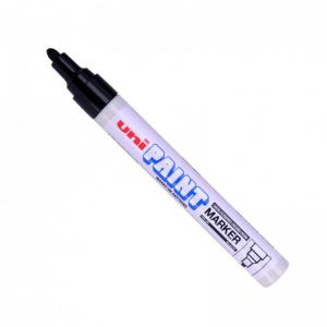 Uni-ball PX-20 Paint Markers Medium Bullet Tip Black Pack of 12