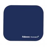 The Fellowes Mouse Mats Mouse Pad With Microban Blue 5933805 has a sleek blue design with a smooth surface and non-slip base. The Microban technology provides antimicrobial protection to keep the pad clean and hygienic. Perfect for any home or office workspace.