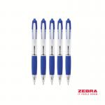 Zebra Z-Grip Max Retractable Ballpoint Pen Blue Ink - Pack of 12 59362