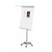 ROCADA VISUALLINE Mobile Flipchart with Magnetic Dry-Wipe Surface - Grey 616K