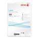 Xerox Monolaser Labels Rounded Corners Face:FSC4 8Up A4 99X67mm White Permanent Pack 100 003R91224 617625