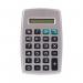 Pocket Calculator - Black & Silver 8 digit 6178/48