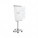 ROCADA VISUALLINE Mobile Flipchart with Magnetic Dry-Wipe Surface (Transforms into a Table) - Grey 618