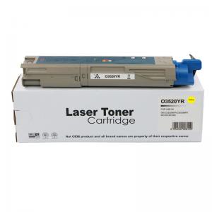 CTS Remanufactured OKI C3520Y Yellow 43459321 Toner 65113524