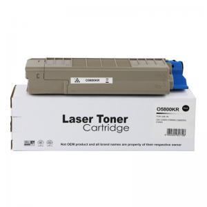 CTS Remanufactured OKI C5800BK Black 43324424 Toner 65115800