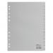 Durable 15 Part Numbered Index Divider 652410